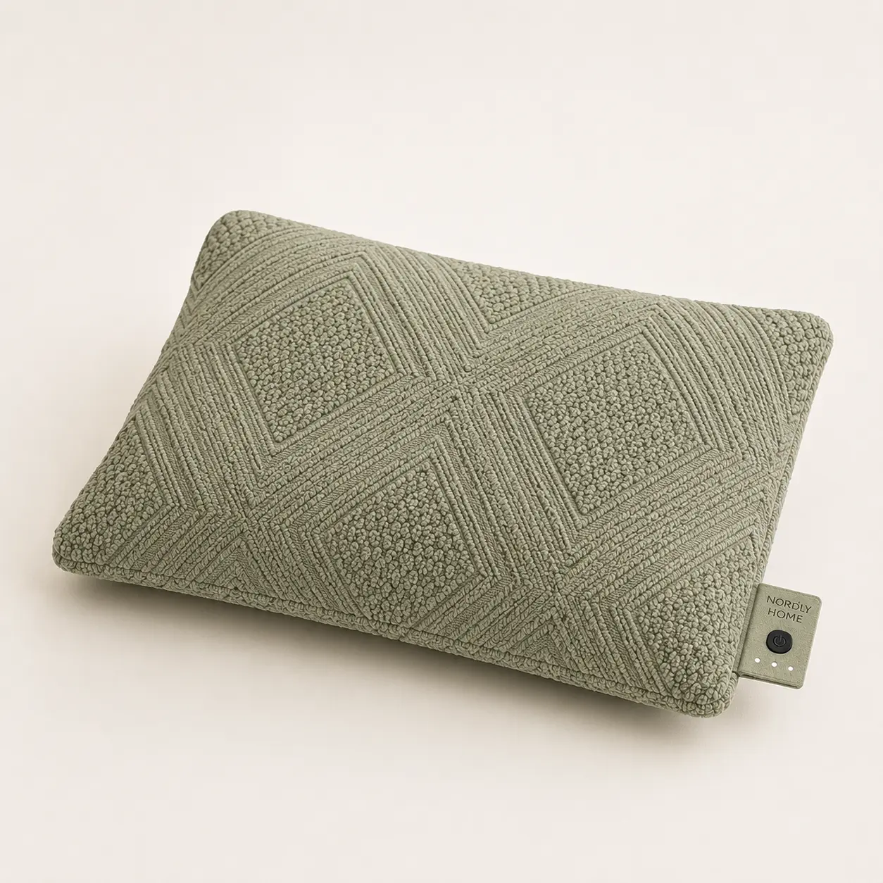 Diamond warmtekussen, Sage