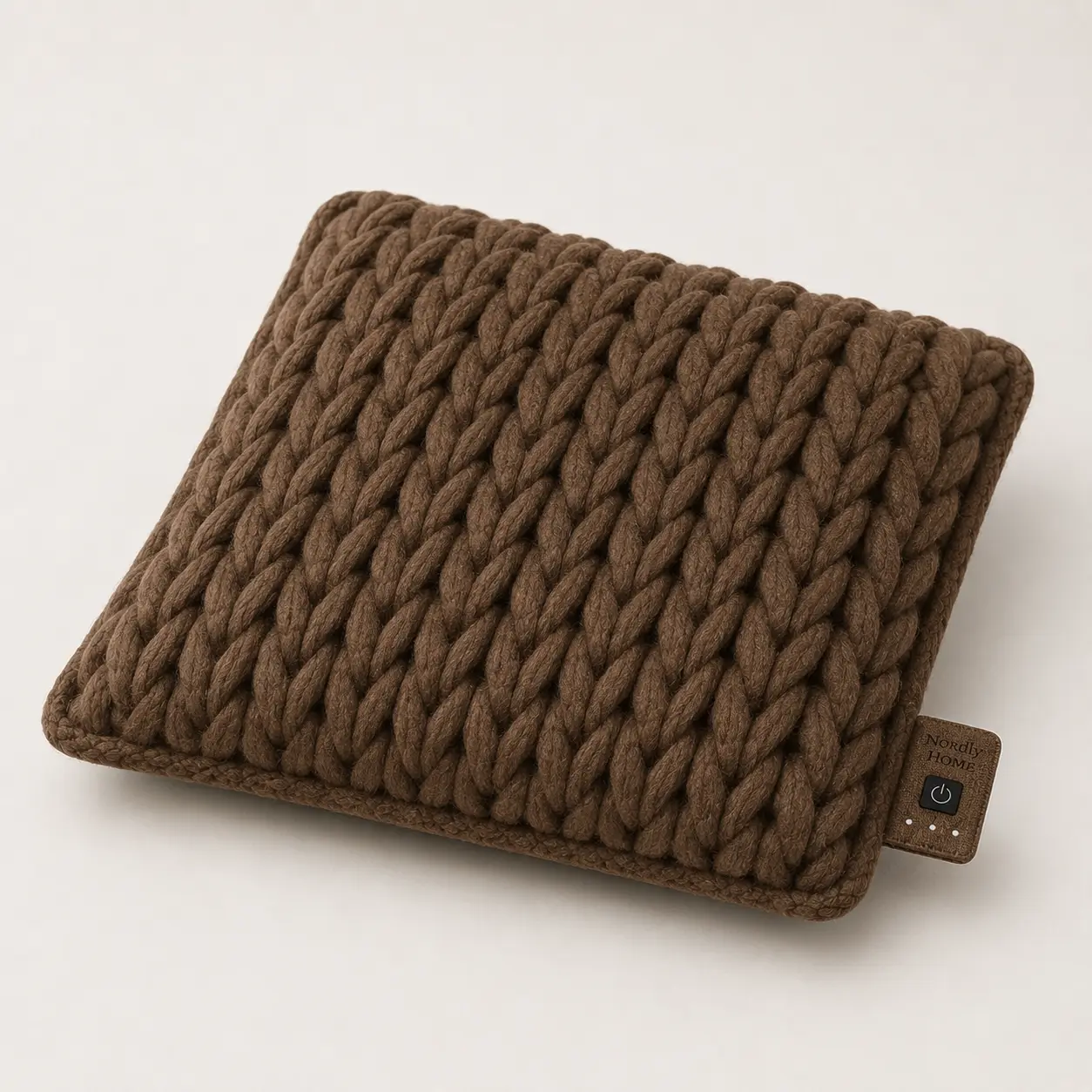 Wol warmtekussen, Walnut