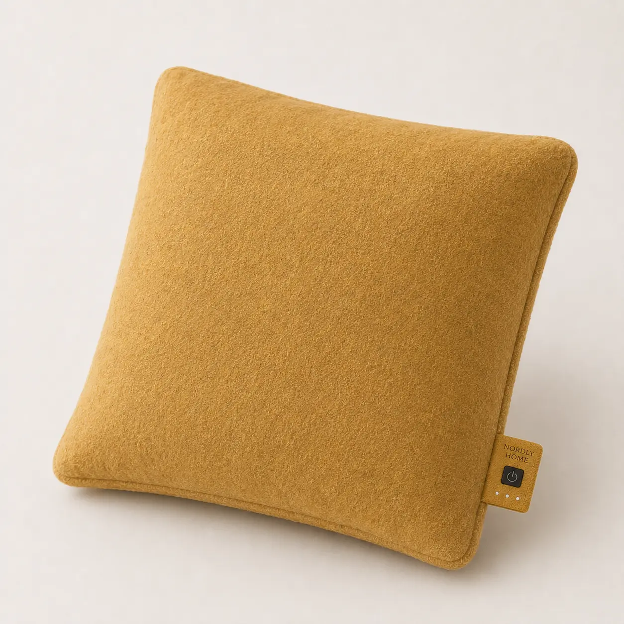 Velvet warmtekussen, Mustard