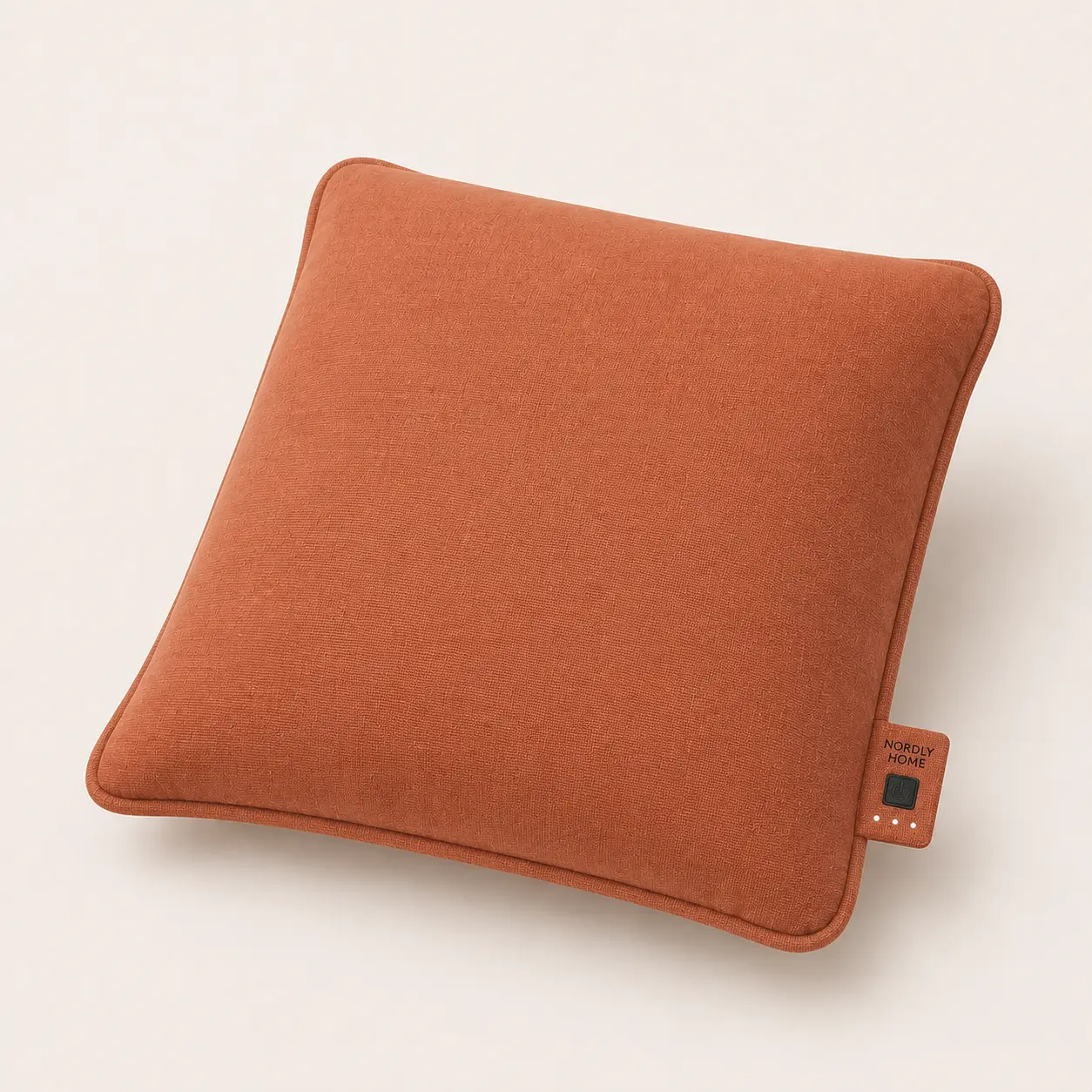 Linnen warmtekussen, Terracotta